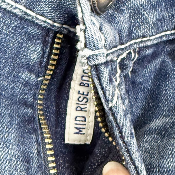 Ariat Mid Rise Bootcut Jeans Size 29 Short - Picture 4 of 6